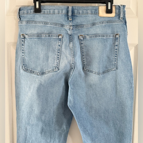 Everlane The Cheeky Boot Cut Jean Light Blue 32 Regular - Picture 5 of 12